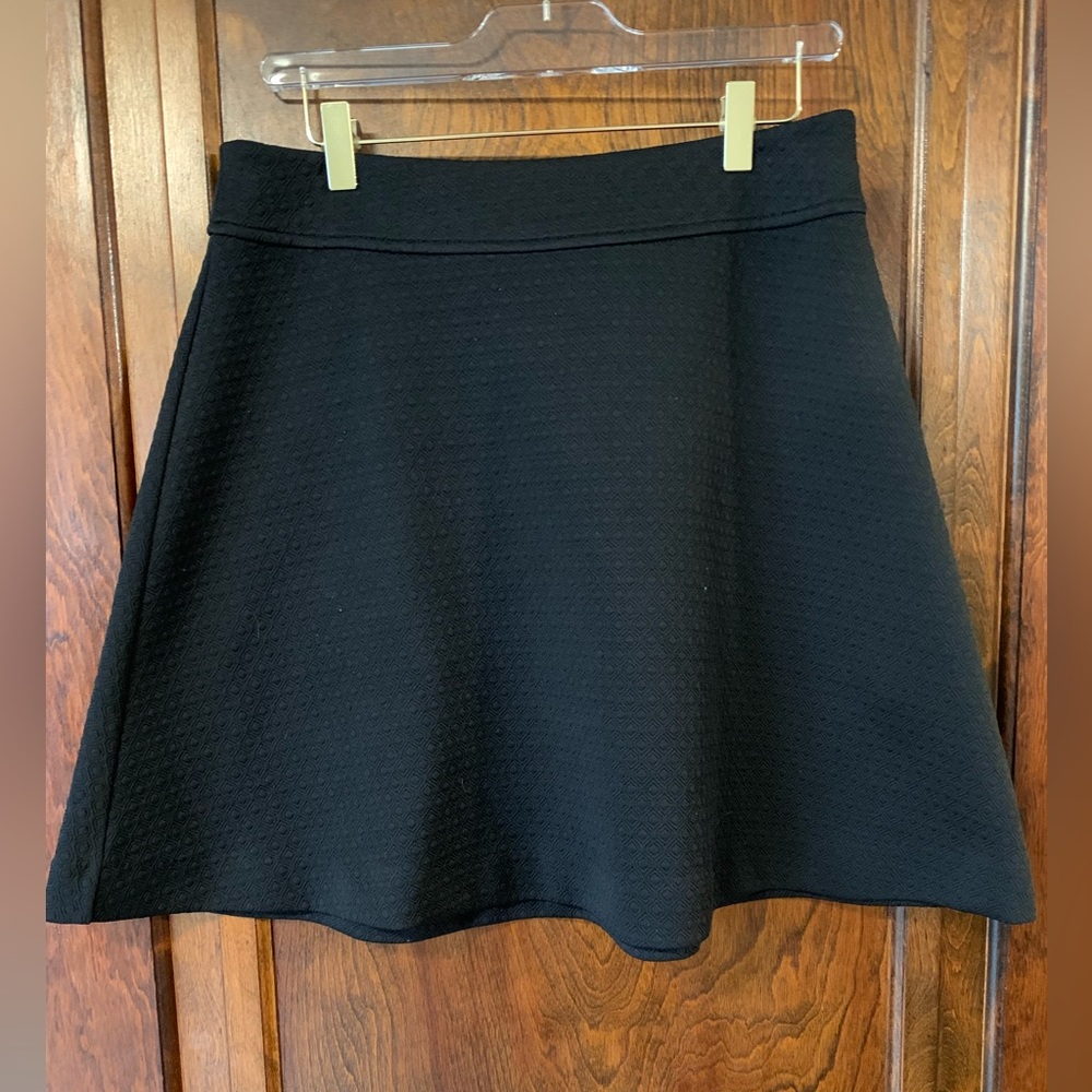 Black A-line Adrienne Vittadini skirt